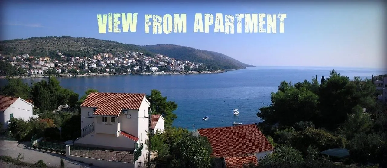 Apartment In Okrug Gornji With Sea View, Terrace, Air Conditioning, Wifi 5069-3 Trogir