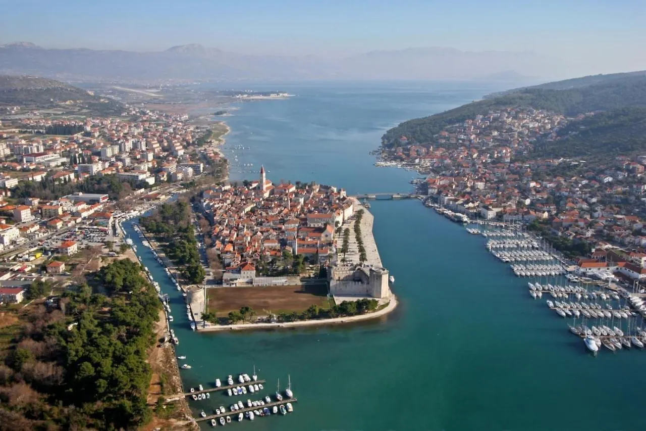 Apartment In Okrug Gornji With Sea View, Terrace, Air Conditioning, Wifi 5069-3 Trogir Croatia